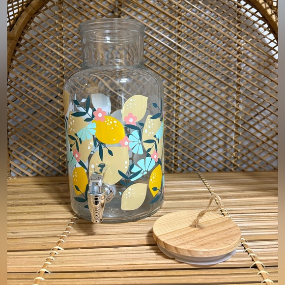 Large Glass Beverage Dispenser - Picture 3 of 6